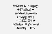 AO Katana - Display Typeface, a Serif Font by OwunStudio (Thumbnail 15 of 21)
