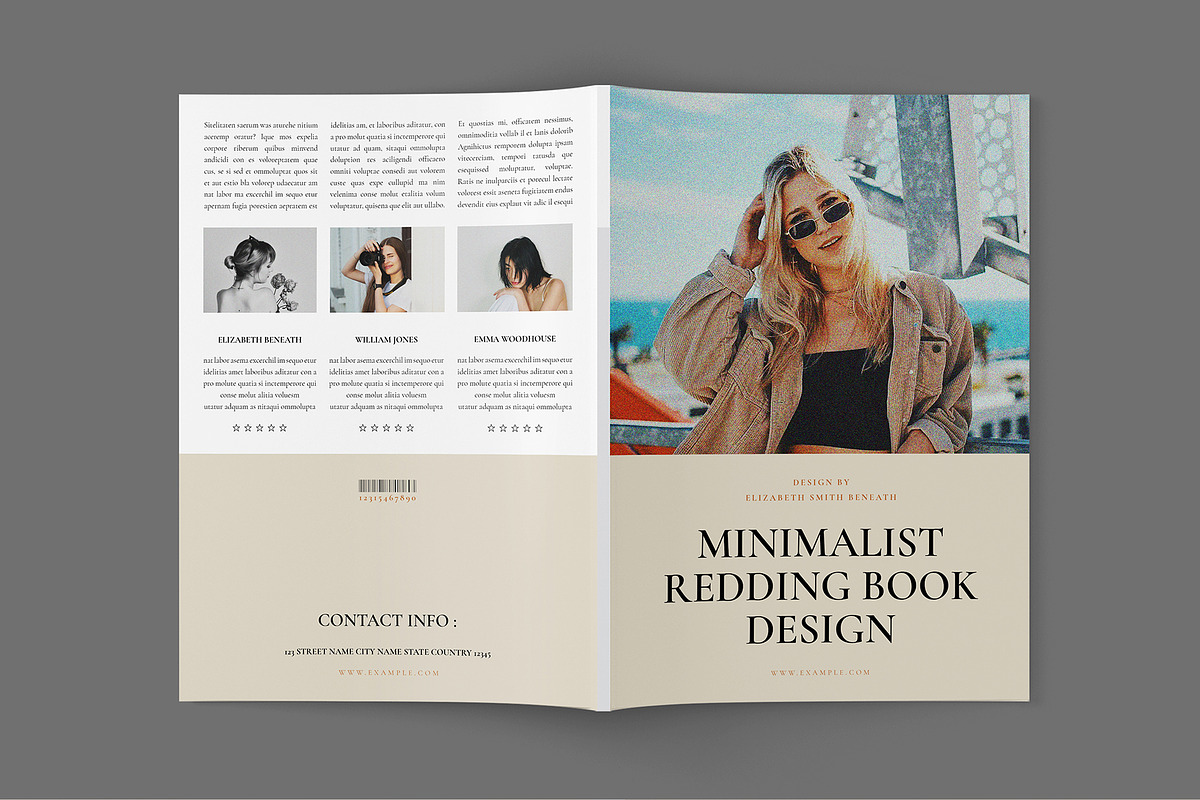 Book Title Layout Design Template, a Magazine Template by ElvinPrint (Photo 15 of 17)