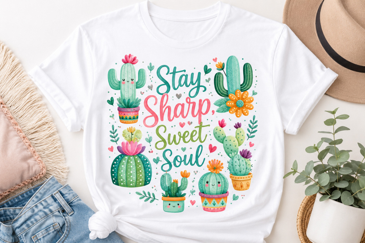 Whimsical Cactus Clipart 55 PNG, a Decorative Illustration by Whimsy Brush Studio (Photo 8 of 10)