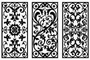 Elegant Lasercut Panel Vector Bundle, an Illustration by yasushie (Thumbnail 2 of 21)