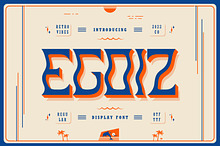 Egoiz Retro Display Font