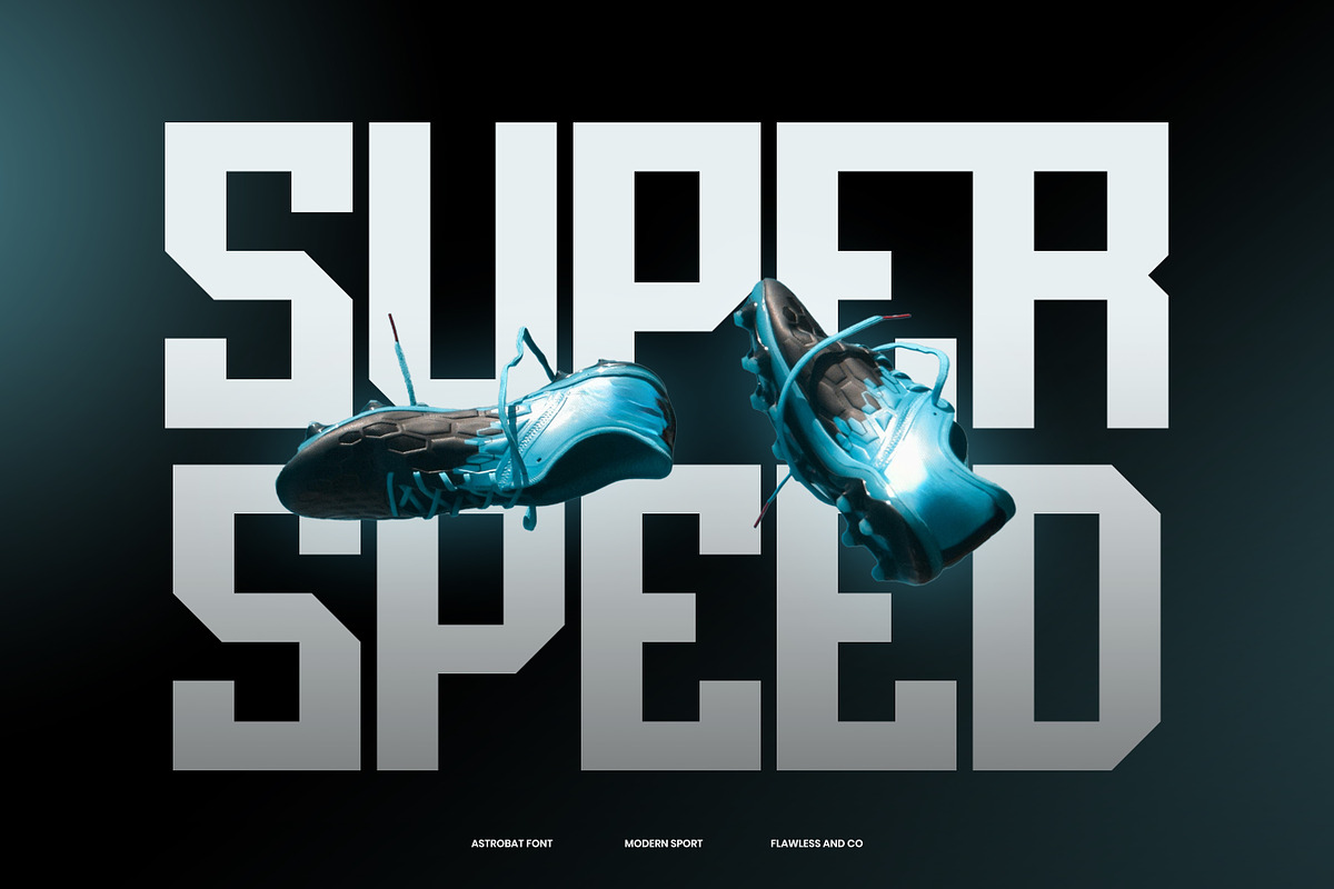 Astrobat - Sport Display Font, a Font by Flawless And Co (Photo 7 of 10)