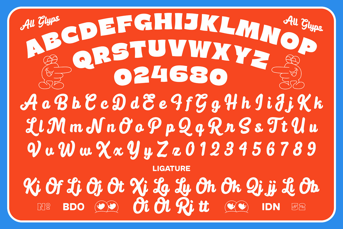 SP MALTON FONT BUNDLE COLLECTIONS, a Script Font by Sup.Port Studio (Photo 13 of 14)