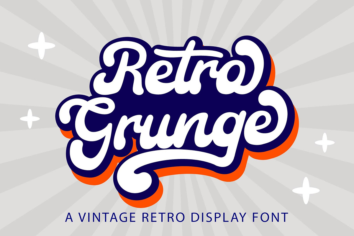 Retro Vintage - Retro Script Font, a Script Font by Densu Creative (Photo 2 of 9)