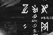 GRVTY | Futuristic font, a Blackletter Font by Davide Bassu (Thumbnail 2 of 17)