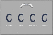The Vintage Wartime Collection, a Font by OPENCITYDESIGNCO (Thumbnail 17 of 25)