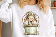 Whimsical Easter Clipart Bundle, an Illustration by designcity5 (Thumbnail 5 of 5)