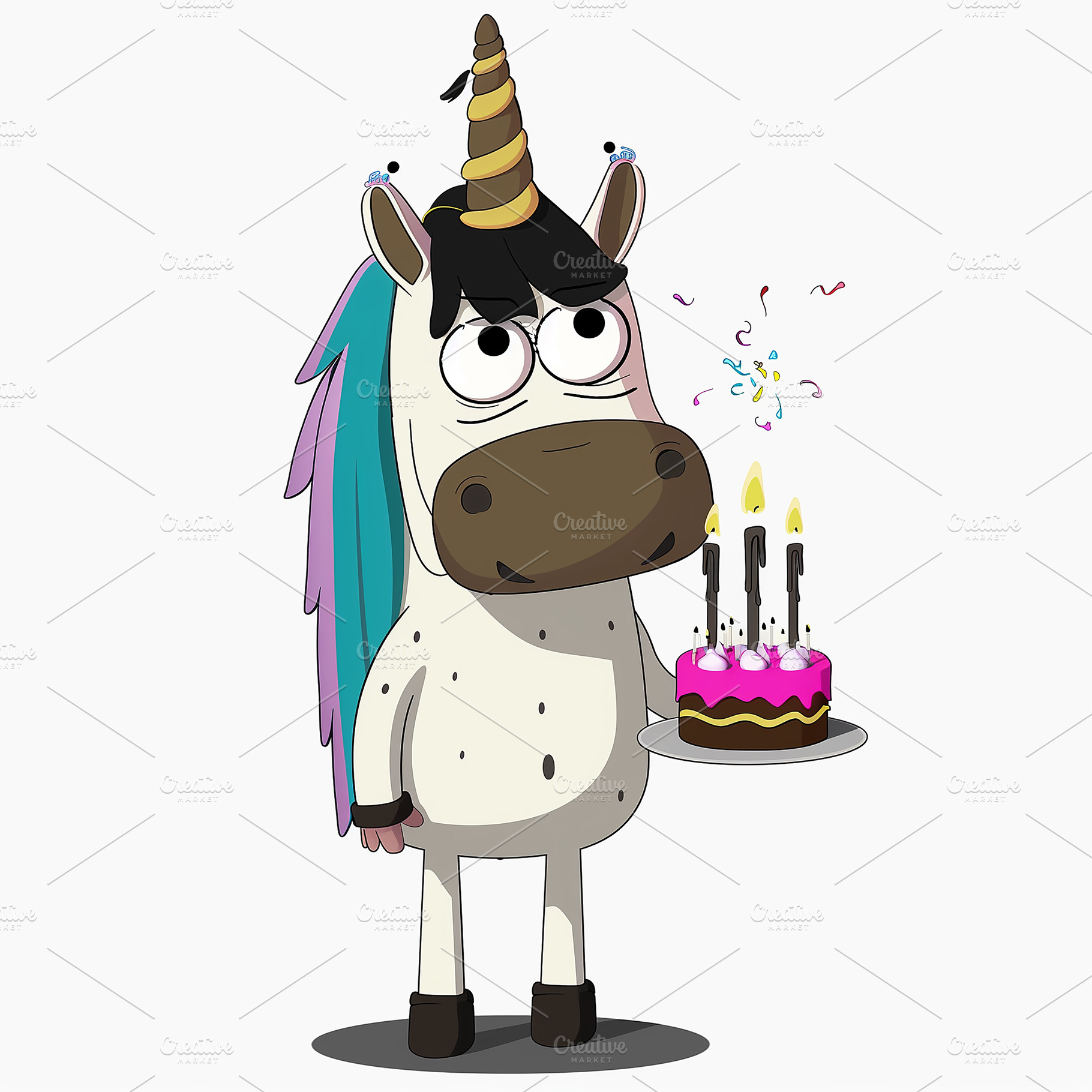 Cute Unicorn, a Holiday Photo by Imaginarium