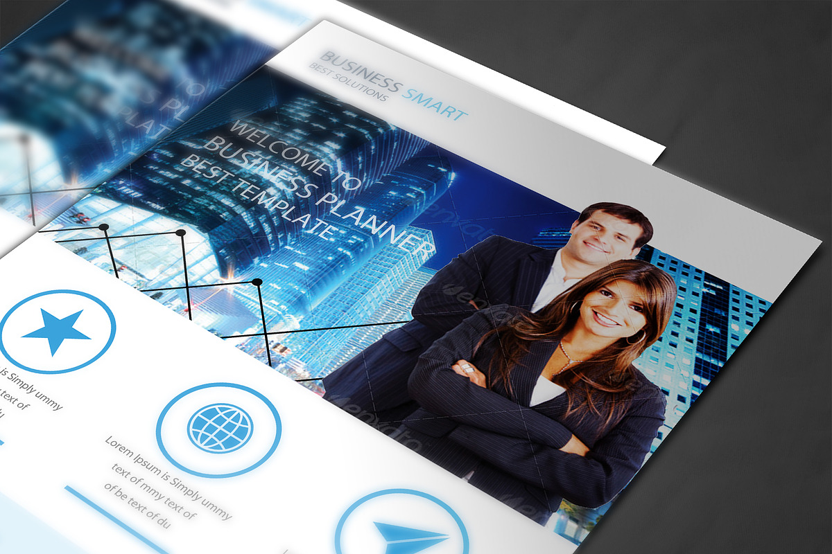 Corporate Business Flyer Template, a Flyer Template by AfzaalGraphics (Photo 4 of 4)