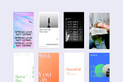 Quote Aesthetic for Instagram, a Social Media Template by The Muza (Thumbnail 8 of 9)