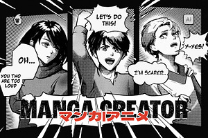 Manga Creator Illustrator Brushes