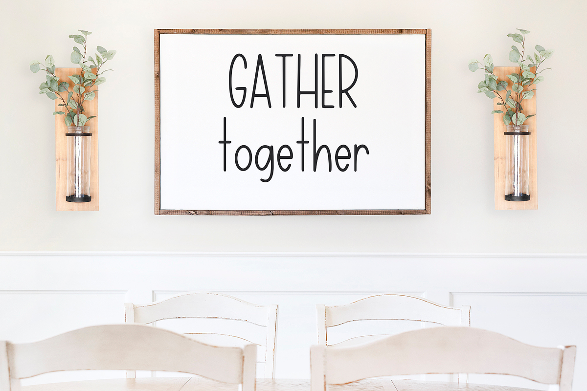 Front Porch, Cute Farmhouse Font, a Handwritten Font by Designing Digitals (Photo 6 of 9)