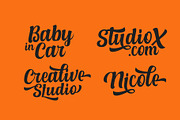 Alexandria Script Layered Fonts, a Script Font by Debut Studio (Thumbnail 6 of 15)
