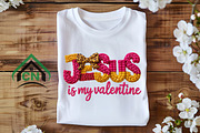 Jesus is My Valentine Png Faux Yarn, an Illustration by Craft Nest (Thumbnail 6 of 7)