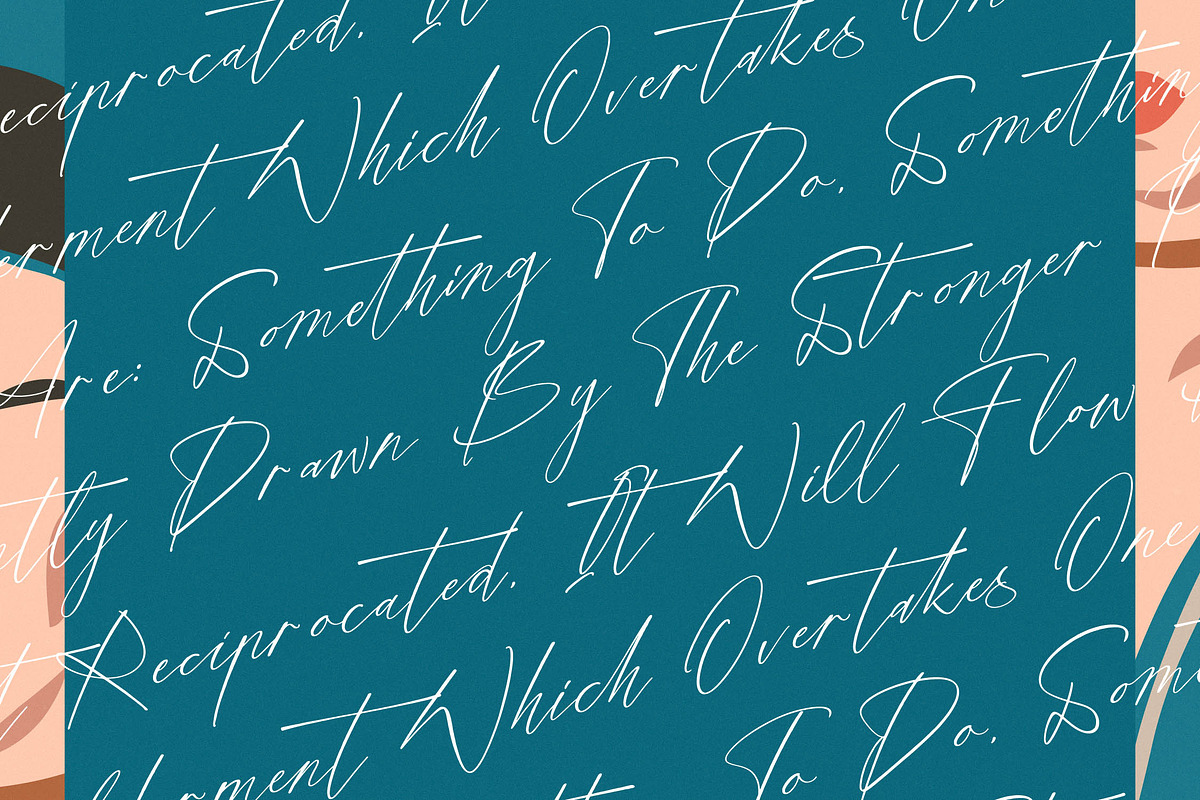 Shillueta Fantture Modern Signature, a Script Font by stylishtype.co (Photo 8 of 20)