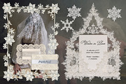Winter in Lace: Collage Kit, an Object Graphic by Purple (Thumbnail 1 of 8)