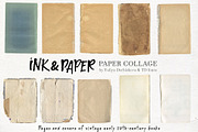 Ink Paper collage elements scraps, an Object Graphic by TD fonts (Thumbnail 7 of 11)