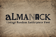 Almanack Font, a Sans Serif Font by Mint Pixels (Thumbnail 1 of 6)