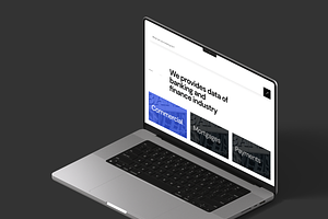 Financial Website Template