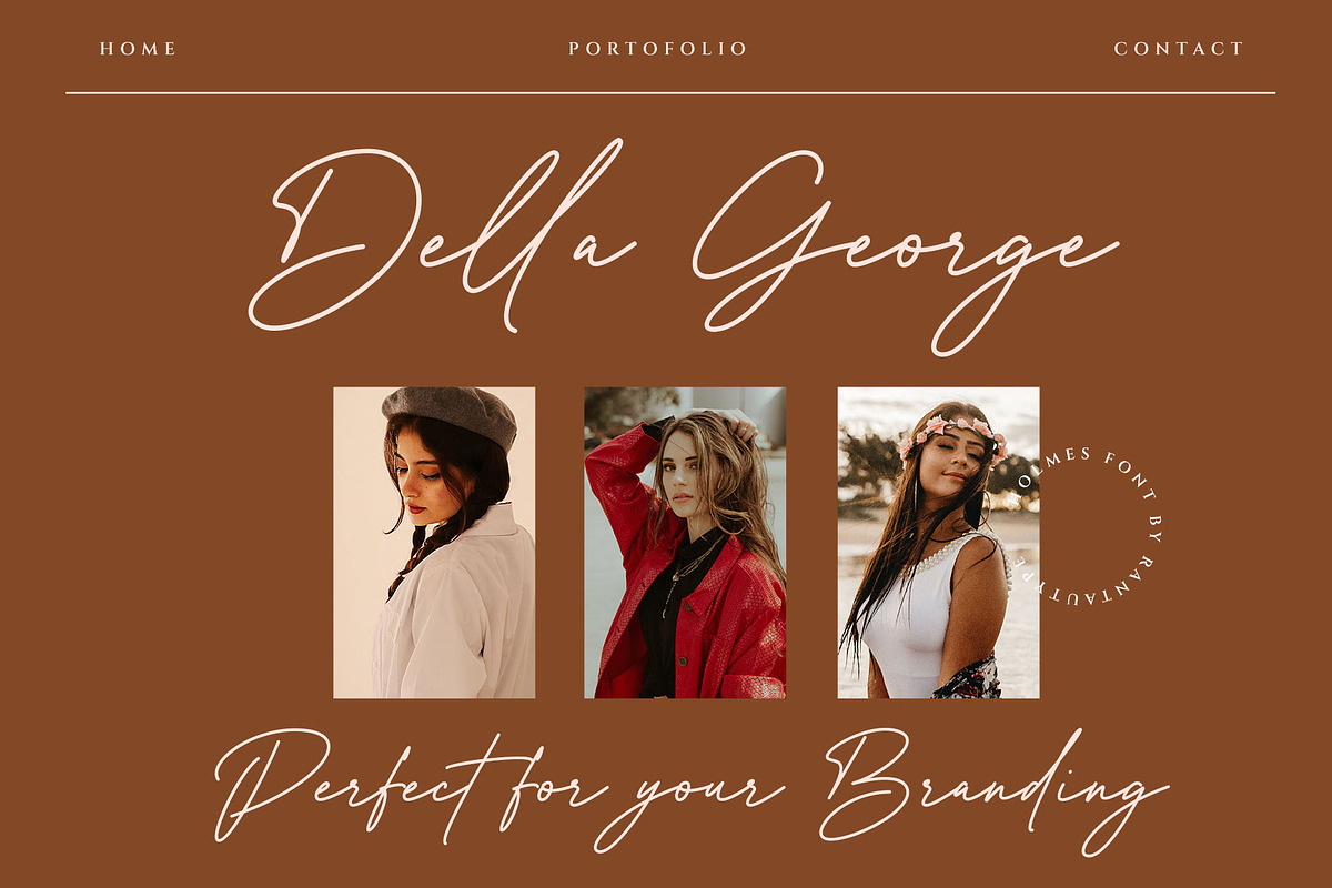 Brigitte Holmes Handwritten Font, a Handwritten Font by RantautypeStudio (Photo 7 of 12)