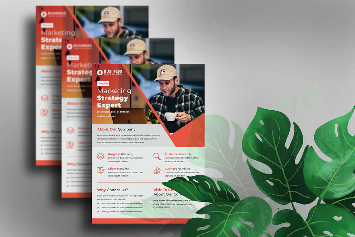 Business Flyer, a Flyer Template by creative-som (Photo 1 of 3)