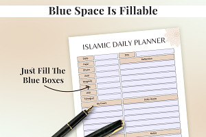 Muslim Daily Planner