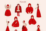 Modern Folk | vector clipart, a Decorative Illustration by dariikos (Thumbnail 26 of 36)
