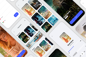 Kleio Book Listening App UI Kit