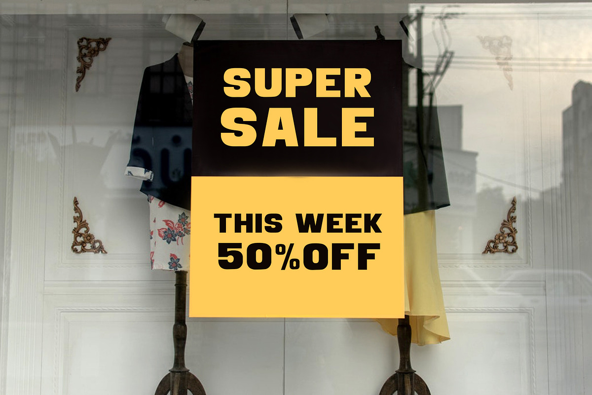 POSTER Sans Serif Font Family preview 6