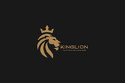 Royal King Lion Logo Design, a Branding & Logo Template by YUDesignStore (Thumbnail 5 of 10)