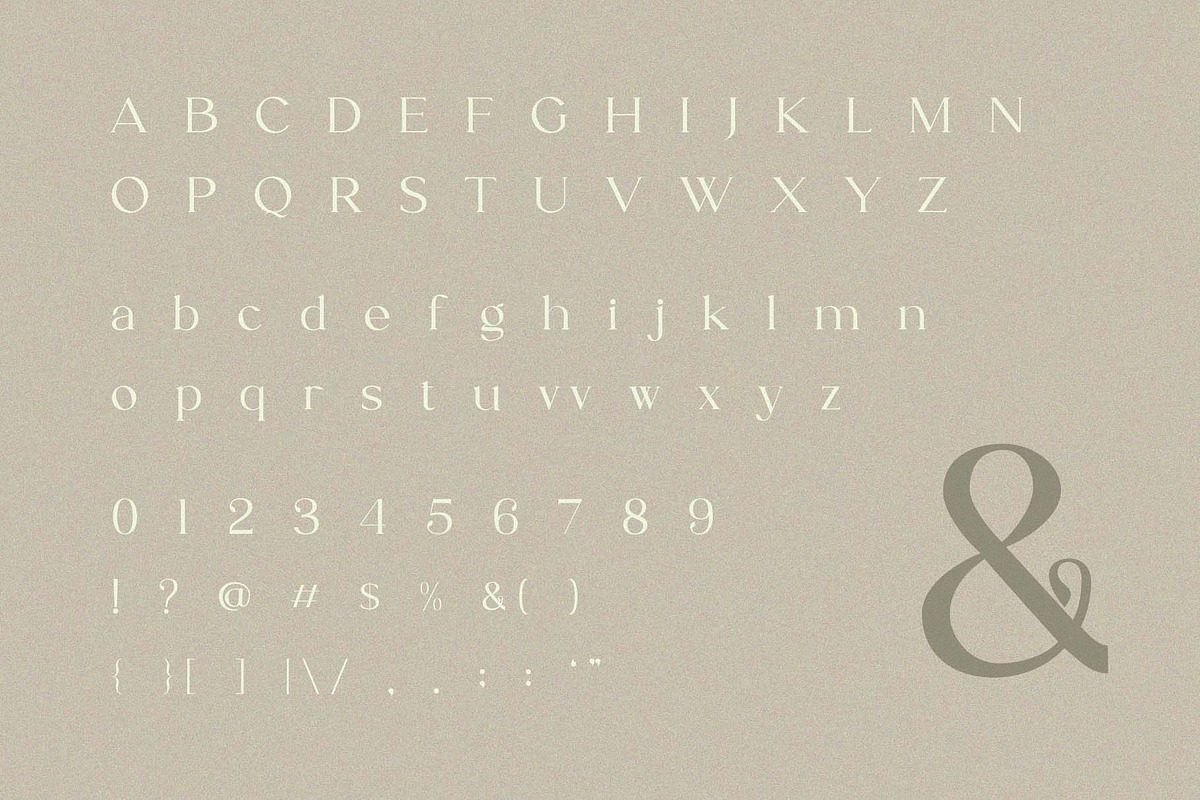 Gebica – Stylish & Elegant Serif, a Serif Font by BrandSemut (Photo 8 of 8)