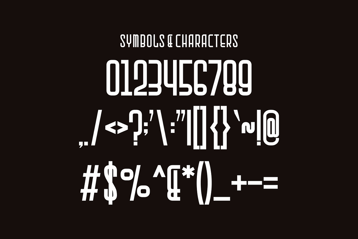 Ebron - Sans Serif Display Font, a Sans Serif Font by lelevien (Photo 3 of 4)