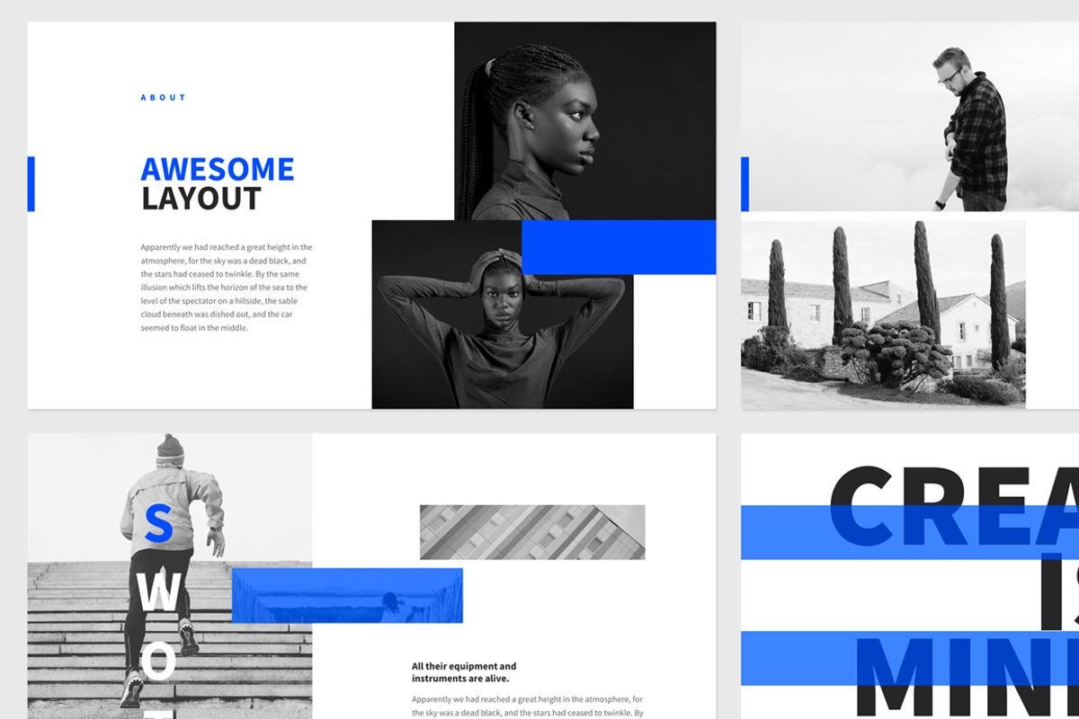 TESLA powerpoint template, a Presentation Template by ShapeSlide