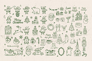Hand Drawn Whimsical Christmas Icon, an Outline Icon by Baleee (Thumbnail 4 of 7)