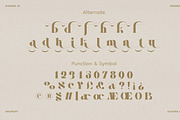 Alesana Atelier, a Sans Serif Font by Zelda Graphic (Thumbnail 6 of 12)