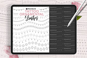 Procreate - Ornamental Tattoo Brush, a Brush Add-On by DiBrush Studio (Thumbnail 1 of 7)