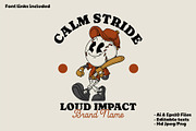 baseball player holding baseball bat, a Branding & Logo Template by Judsart (Thumbnail 1 of 3)