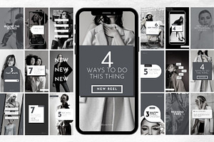 18 Instagram Reel Cover Templates