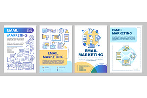 Email Marketing Brochure Template