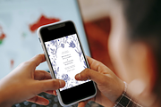 Delft Blue Wedding Invitation Suite, an Invitation Template by ForeverPrint (Thumbnail 7 of 8)