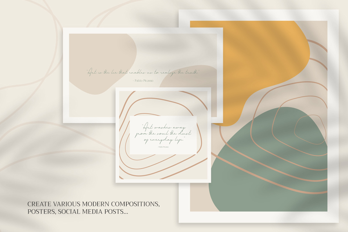 ABSTRACT BUNDLE, a Decorative Illustration by Eesome Design Studio (Photo 3 of 23)