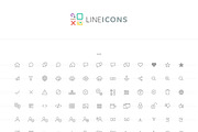 Line Icons, an Outline Icon by HelloMany (Thumbnail 3 of 3)