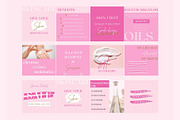 Beauty Instagram Templates Canva, a Social Media Template by Deepa Template Studio (Thumbnail 9 of 19)