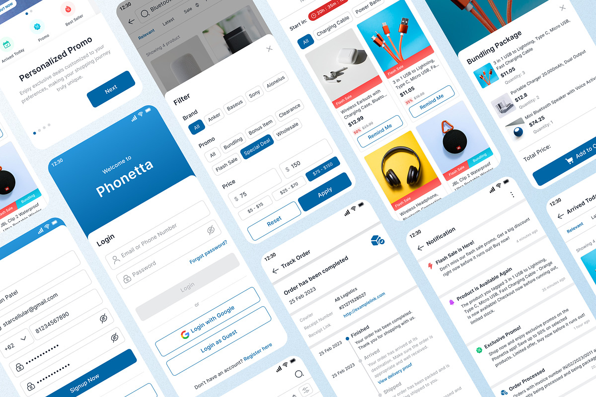 Phonetta is an Android E-Commerce UI, an App Template by miawmiaw (Photo 6 of 6)