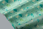Ginkgo leaves vector patterns, a Pattern Graphic by IrStepShop (Thumbnail 2 of 6)
