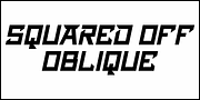 Squared Off JNL, a Sans Serif Font by Jeff Levine Fonts (Thumbnail 4 of 5)
