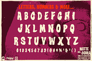 Notte del Cobra - Grindhouse Font, a Sans Serif Font by Remedy667 (Thumbnail 9 of 9)
