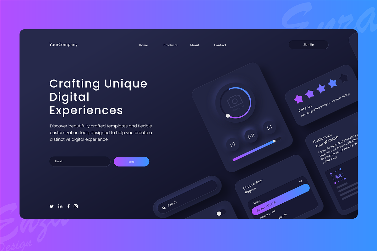 Premium Web site template, a Landing Page Template by The G! Design (Photo 2 of 2)