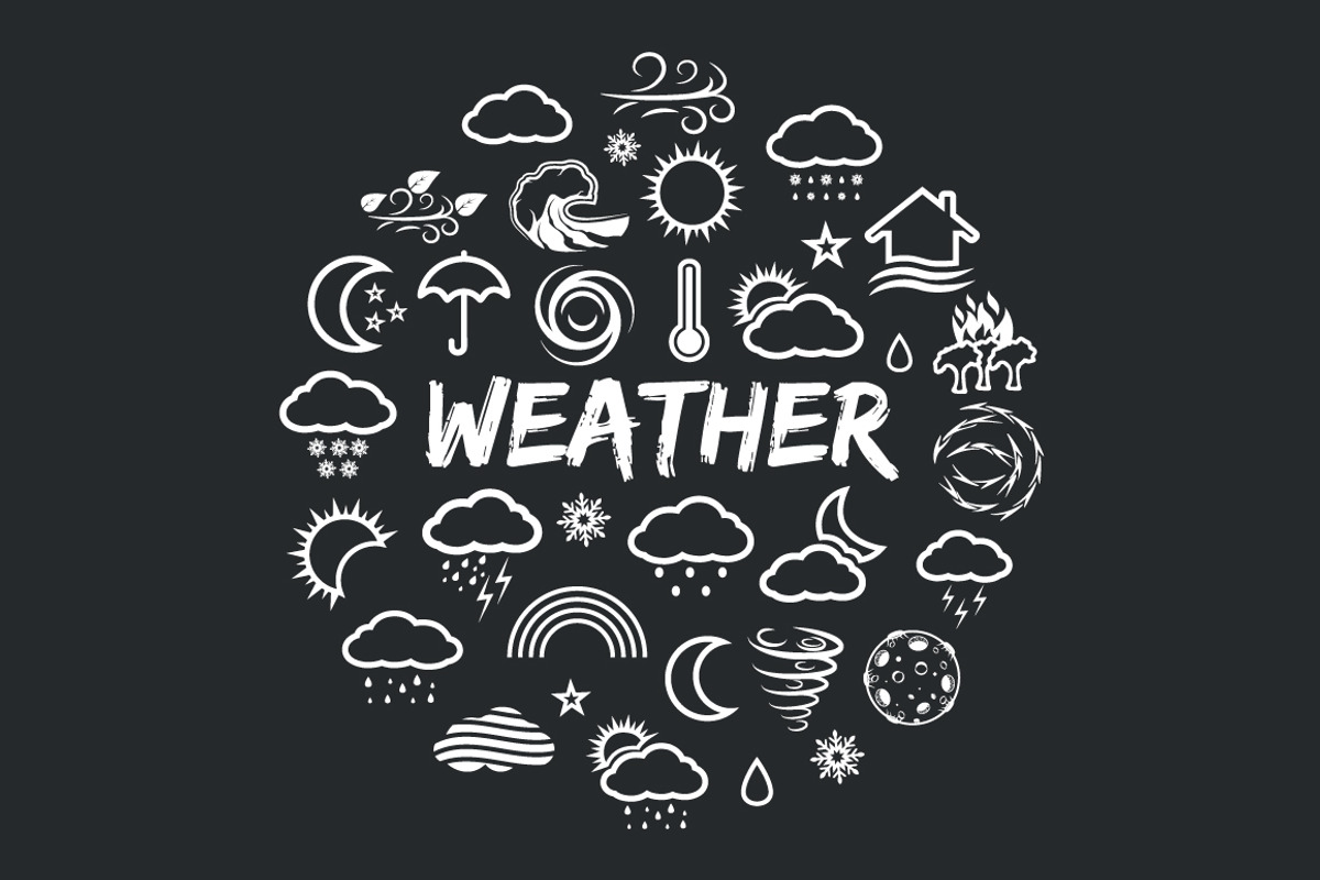 Natural disaster icons set, an Icon by Tomass2015 (Photo 6 of 6)
