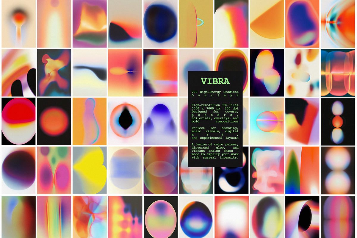 VIBRA: 200 gradients, a Texture Graphic by Purple (Photo 7 of 11)